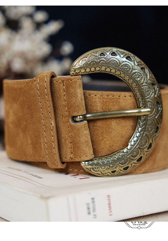 CEINTURE AKON CAMEL CAMEL