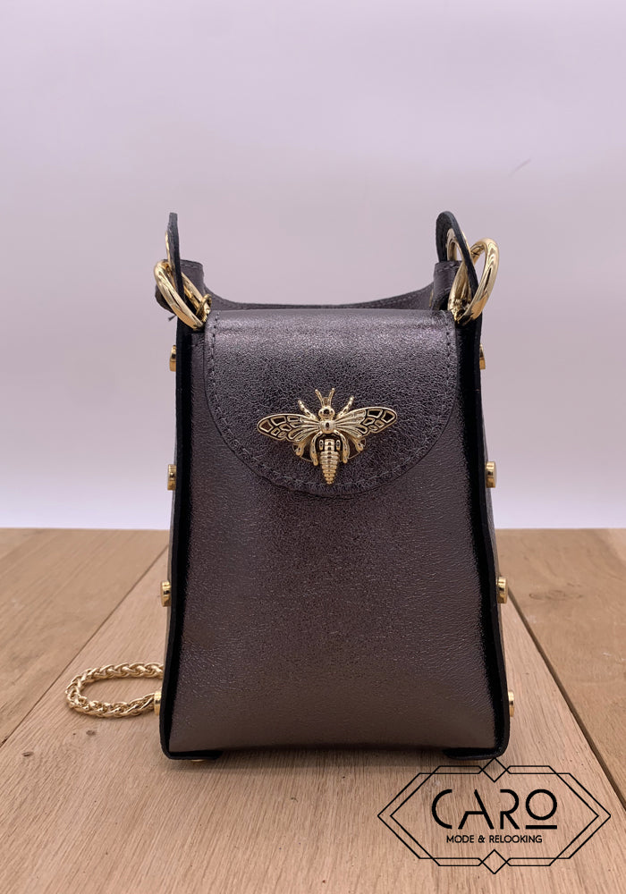 SAC ABEILLE BRILLANT BRONZE