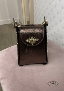 SAC ABEILLE BRILLANT CHAMPAGNE