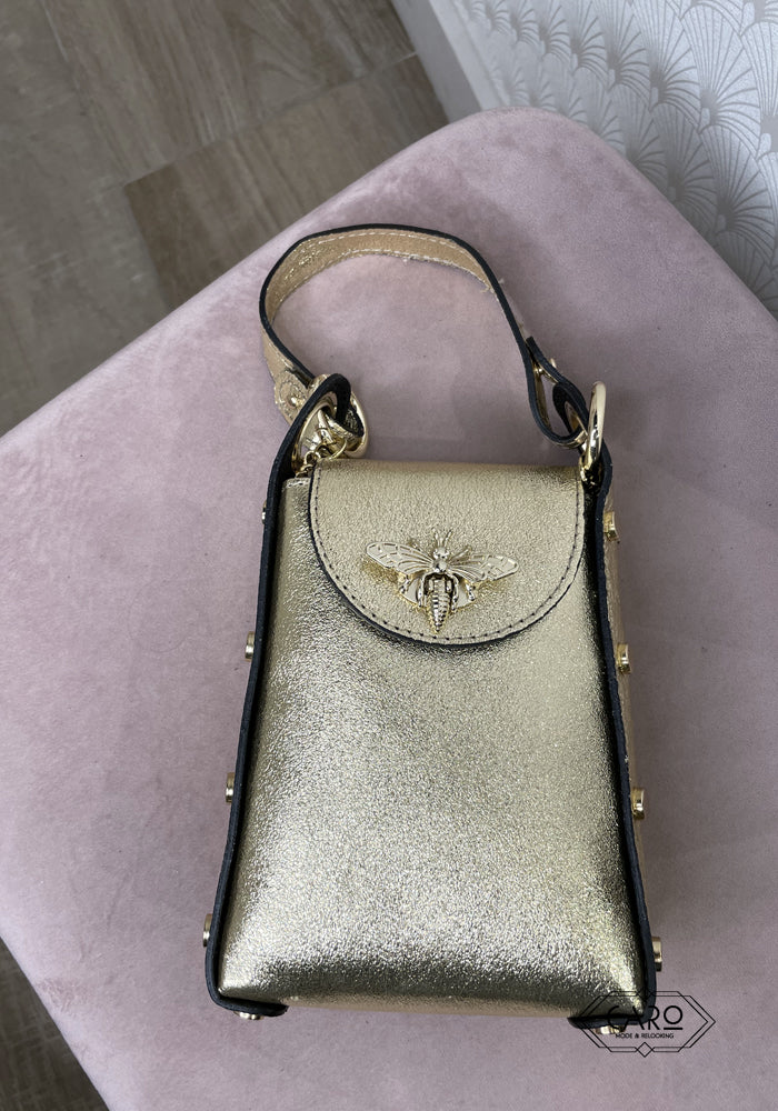 SAC ABEILLE BRILLANT OR