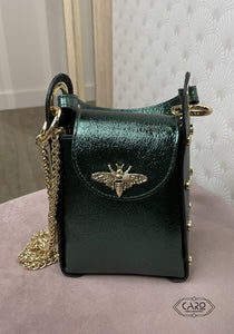 SAC ABEILLE BRILLANT PETROLE